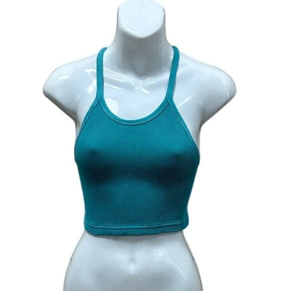 Free People Movement Blue  Happiness Runs Tank size XS/S - Picture 4 of 8